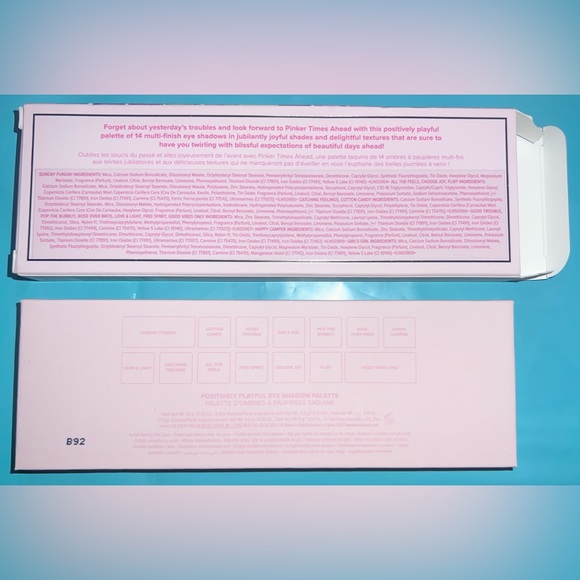 Too Faced Pinker Times Ahead Eye Shadow Palette. Rose, Shiny, Trendy, Bright - Picture 5 of 8